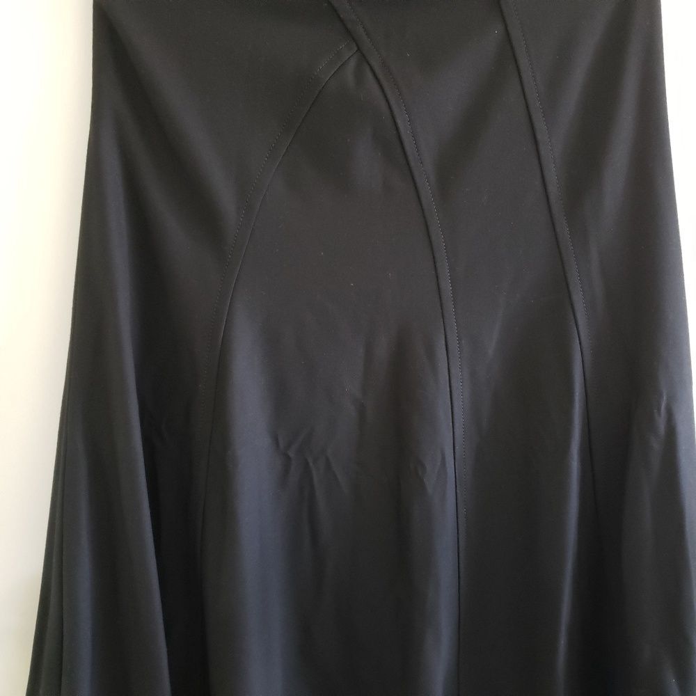 Liz Claiborne Black Long Skirt Size 6 - Picture 2 of 4